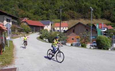 MLADI KOLESARJI NA CESTI