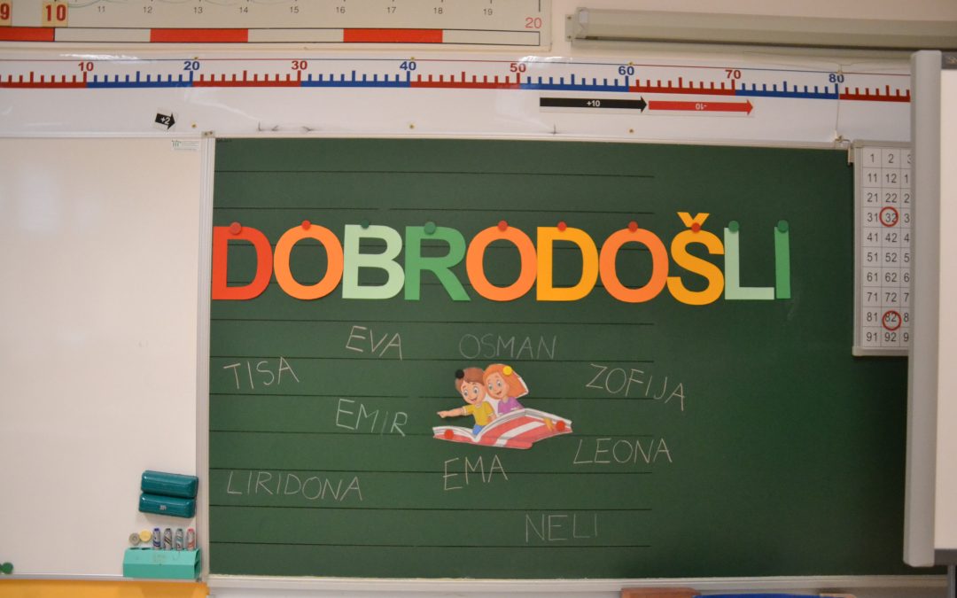 HURA, PRVI ŠOLSKI DAN JE TU!