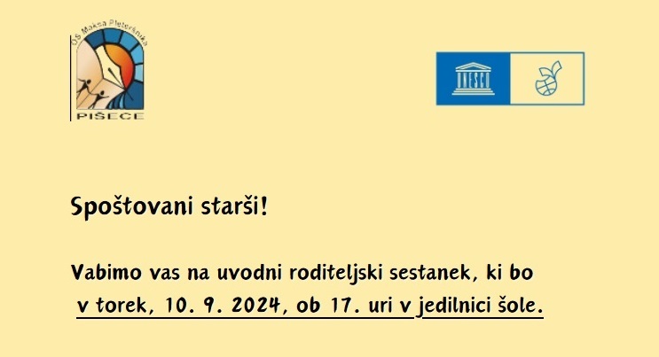 Uvodni roditeljski sestanek
